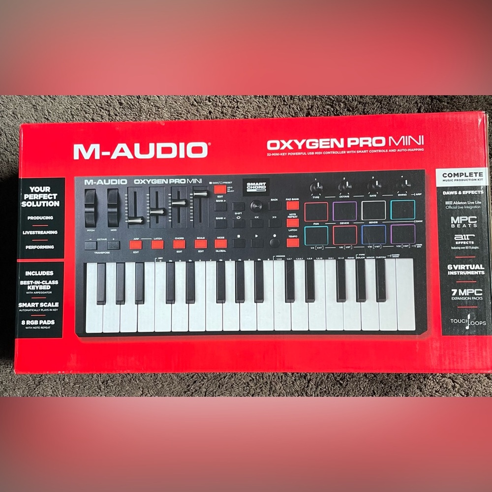 Brand New M-Audio Oxygen Pro Mini 32 Key